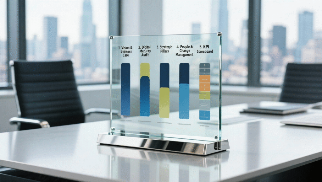 5 pillar of Digital Transformation roadmap