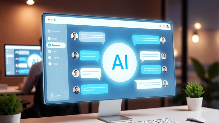 AI agent workflows from a single desk